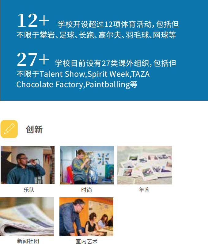 波士顿文理中学课外活动