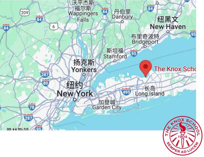 诺克斯中学地理位置