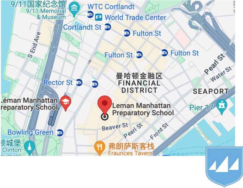 莱蒙曼哈顿预备中学地理位置