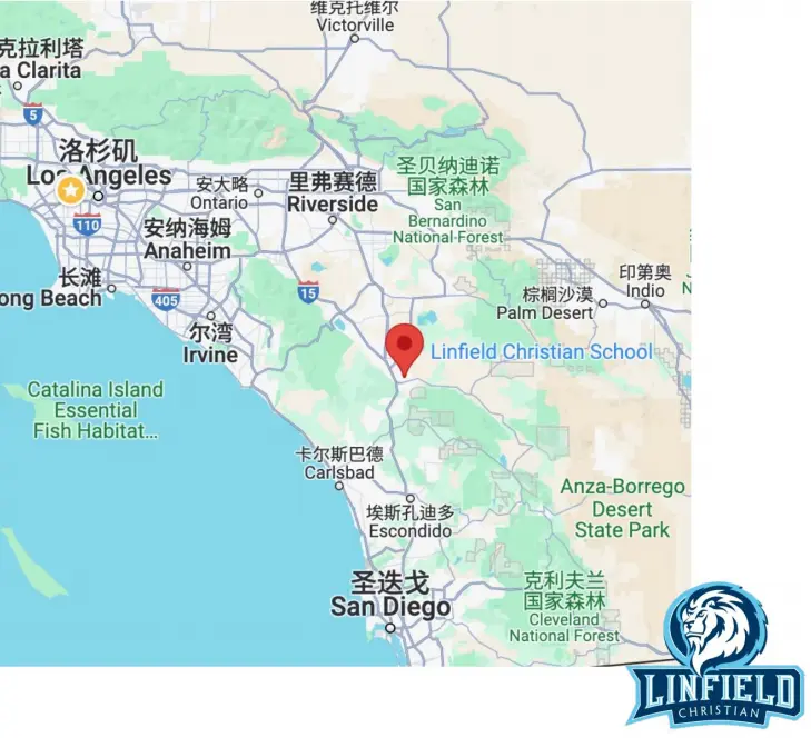 林菲尔德基督学校地理位置