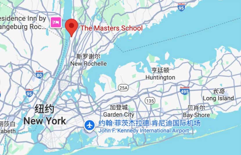 迈斯特中学地理位置
