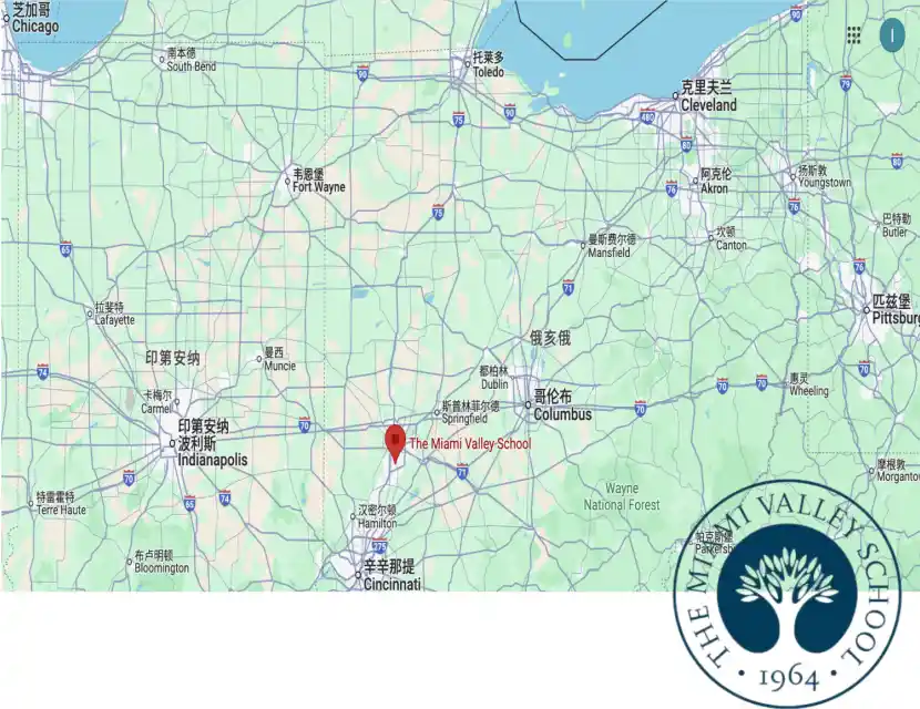 迈阿密山谷学校地理位置