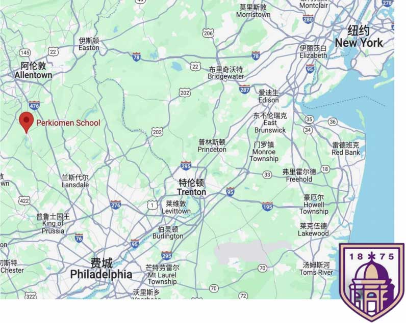 伯克曼中学地理位置