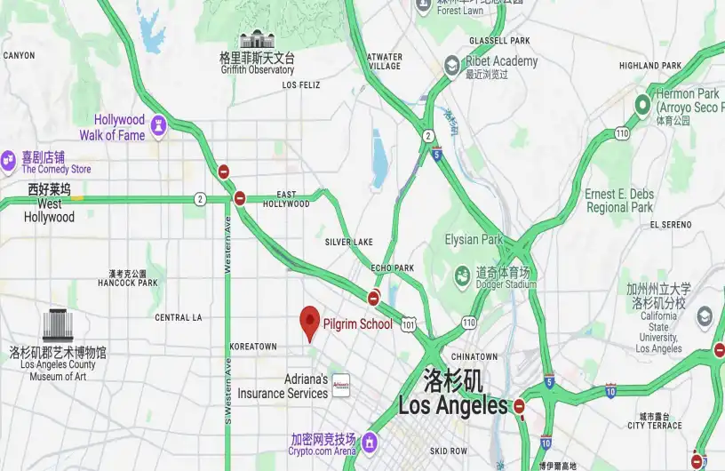 佩格姆学校地理位置