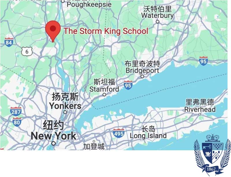 斯特姆国王中学地理位置