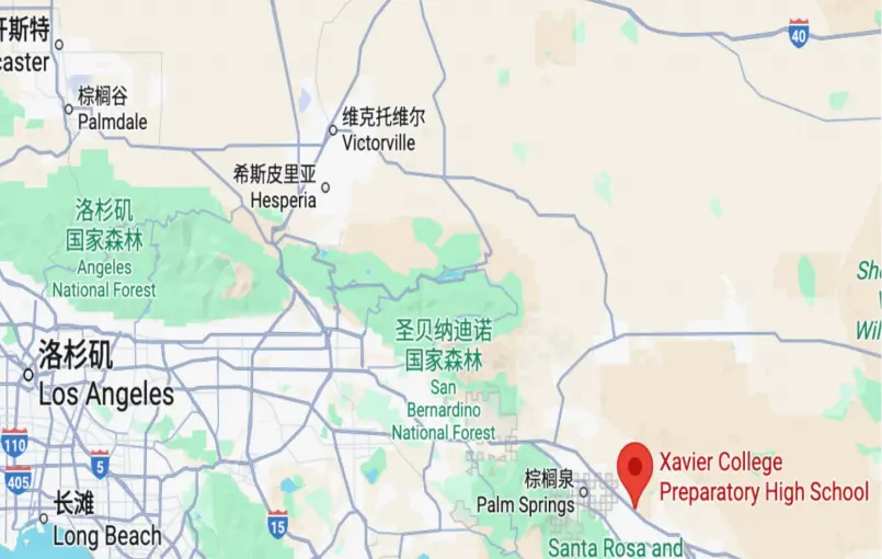 沙维尔大学预备高中地理位置
